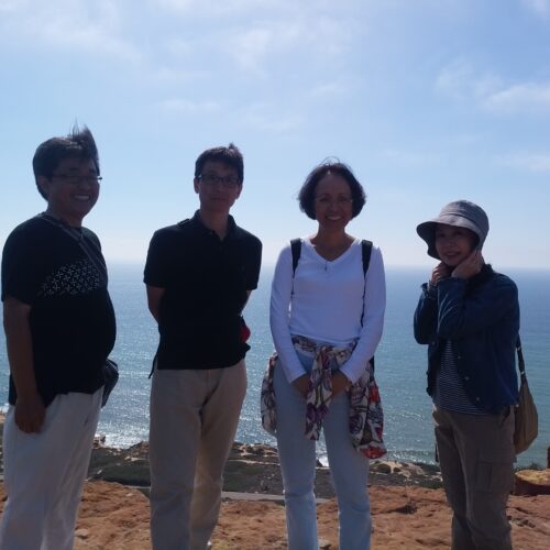 『2016年シカゴ・サンディエゴ研修』
サンディエゴの海岸。後ろは太平洋