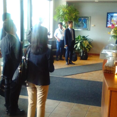 『2016年シカゴ・サンディエゴ研修』
「ホートン社」の玄関