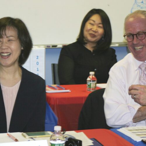 『2018年4月NY・ワシントンDC研修』
オッタ―ステッド保険エージェンシーでは、英語で自己紹介をしました。